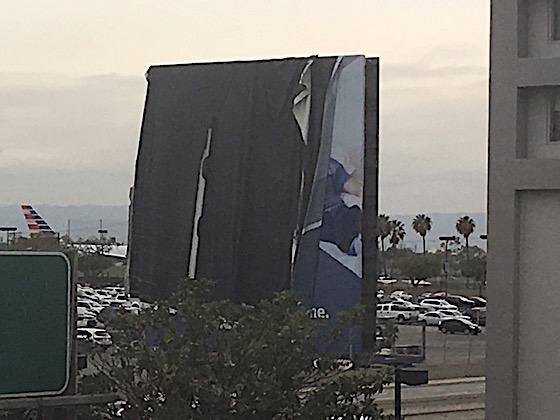 Damaged Billboard