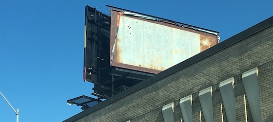 rooftop billboard