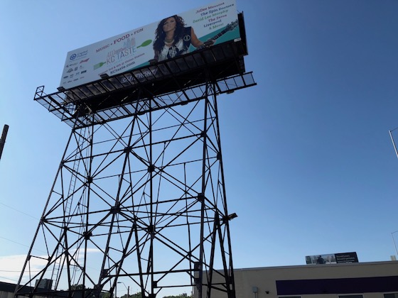 angle iron billboard