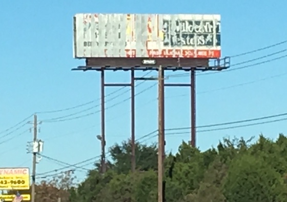 Billboard In Disrepair