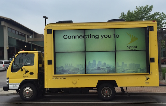 sprint mobile billboard