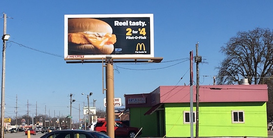 Mcdonalds Billboard