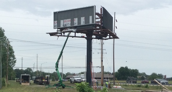 billboard construction