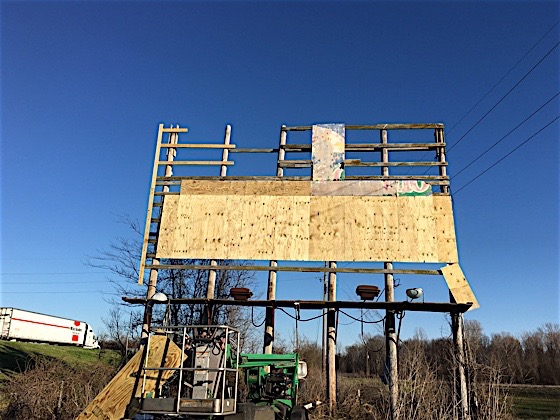 bringing a billboard back to life