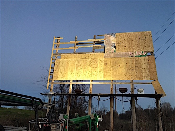 bringing a billboard back to life