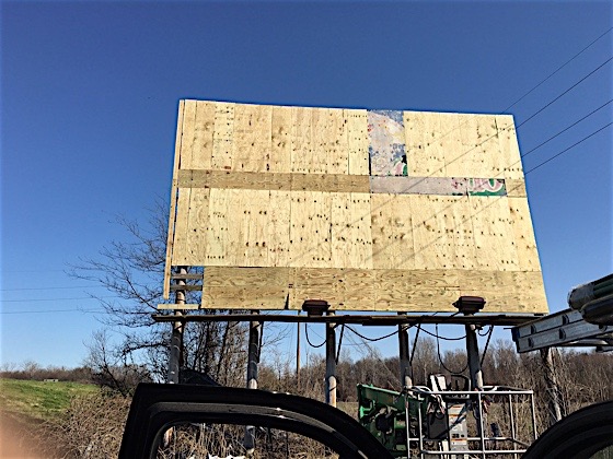 bringing a billboard back to life