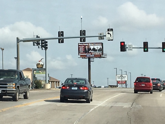Middle Of The Road Billboard