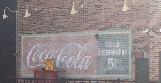 Painted Coke Billboard