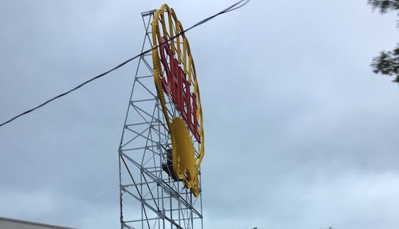 Welded Metal Gas Station Billboard